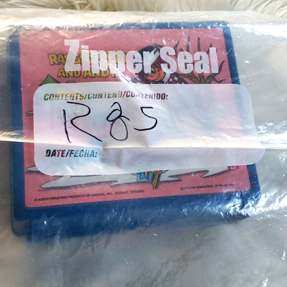 Raggedy Ann & Andy 1973 Vintage Blue Plastic Aladdin Lunch Box Canada Bobbs - Picture 8 of 8